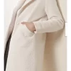 Jacket Collar White Coat 3