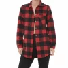 Red Black Checkered Lumberjack Shirt 4