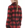 Red Black Checkered Lumberjack Shirt 6