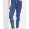 Blue Slim Fit Women's Trousers 2