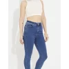 Blue Slim Fit Women's Trousers 6