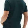Polo Neck Black Color Men's T-Shirt 2