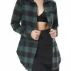 Black Checkered Green Lumberjack Shirt 3
